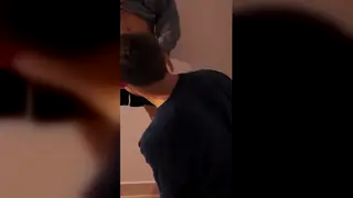 Bound Latino Submits to Uniformed Delivery Dom
