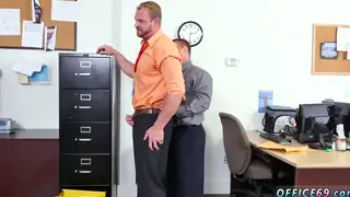 Redhead Gives Office Blowjob on First Day