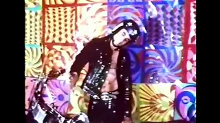 Vintage Leather Hunk Strokes Outdoors at Club