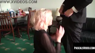 Blonde European Submits to Rough Bondage and Doggystyle