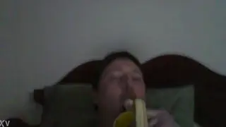 Solo Performer Works His Shaft to a Quick Release