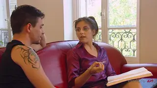 French Teen Tries Anal During Casting Interview