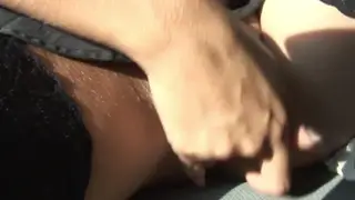 Curvy Brunette MILF Swallows Stranger's Load for Boyfriend