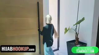 Hijab Beauty Explores Threesome Passion With Her Boyfriend