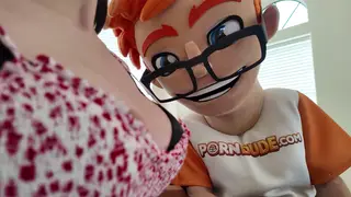 Petite Busty Rider Takes Piledriver Before Boob Glaze