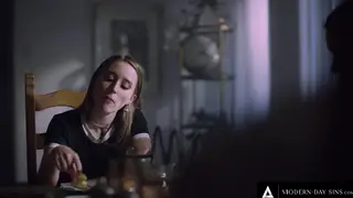 Petite Teen Sneaks Off to Fuck Her BFF's Stepdad