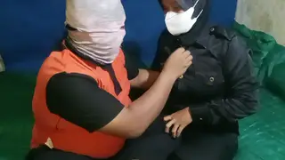 Asian MILF Guard Services Suspect in Uniform Webcam Show