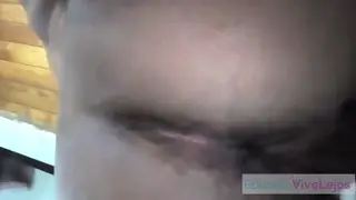 Amateur Guy Stretches Hole With Thick Sausage Toy