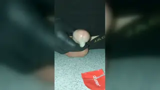 Mature European Swallows Load in POV Close-Up
