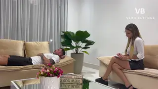 Latina MILF Guides Patient Through Anal Session