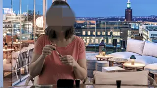 Latina MILF Gives Public Blowjob to Stranger at Bar