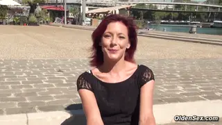 Petite Redhead Milf Fucked Doggystyle on Holiday