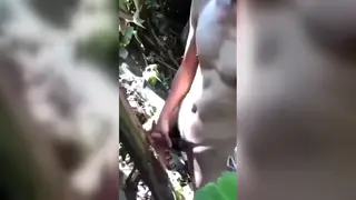 Asian Twink Uses Toy at Gloryhole Encounter
