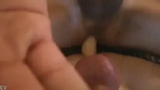 Mature Daddy Rides a Large Toy in Solo Session