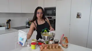 Petite Asian Femdom Cooks Then Demands Cum Tribute