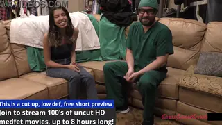 Petite Latina Endures Gyno Exam With Doctor's Rough Touch