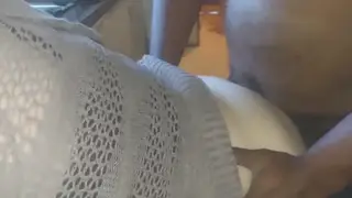 Mature Woman Takes BBC for First Time in Kitchen