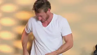 Brunette Cheats During Massage With Cum-in-Mouth Finish