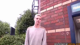 Twink Masters Deepthroat in Steamy Van Threesome