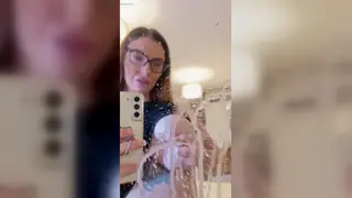 Pregnant Stepmom Compilation Shows Heavy Lactation Play