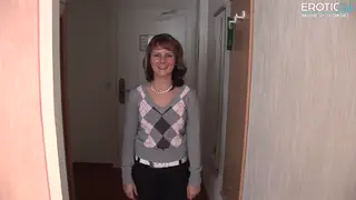 German MILF Swallows After Deepthroat Cam Show