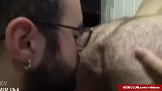 Hairy European Bear Barebacks a Willing Bottom
