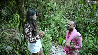 Indian Wife Cheats Outdoors With Anal and Oral