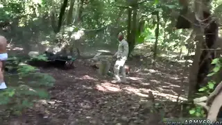 Uniformed Medics Share a Recruit in the Field
