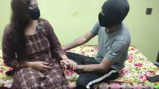 Indian MILF Wife Takes Husband in Fast Homemade Quickie
