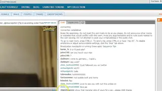 Asian Muscular Guy Flexes on Webcam