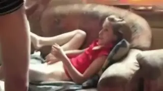 Brunette Teen Takes a Hard Blowjob and Anal