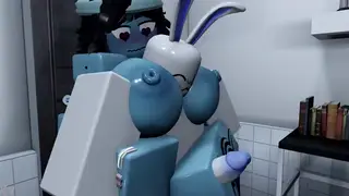 Blue-Themed Amateur Clip Ends in Cumshot