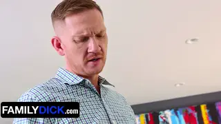 Twink and Stepdad Turn Photo Session Into Raw Sex