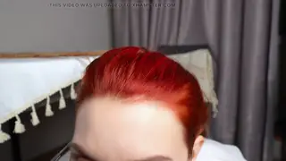 Tattooed European Teen Teacher Takes Cum on Glasses