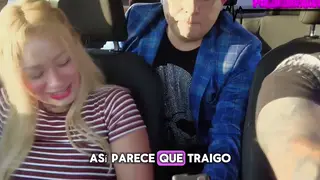 Mature Man Receives Roadside Blowjob from Petite Latina