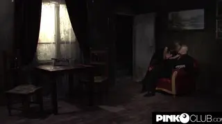 Blonde Bombshell Rides And Takes Anal From Older Man