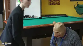 European Wife Endures Pet Play Humiliation