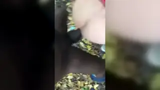 Latino Takes BBC Bareback in Public Park