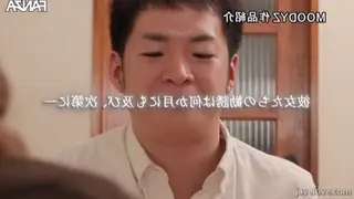 Busty Japanese MILF Teases in Subtitled Step Fantasy