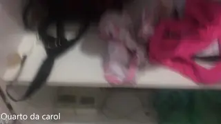 Crossdresser Teases His Stepsister's Friend