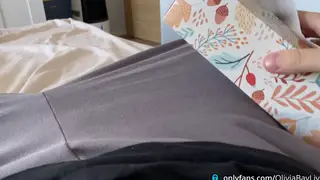 Blonde Stepsister Takes a Holiday Prank Doggystyle