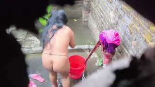 Indian Couple Explores Anal and Oral Play in Bathroom