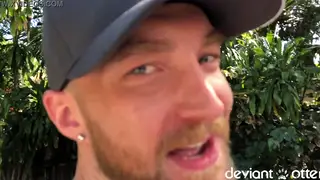 Hairy Bear Enjoys Bareback Fun With Piss Play