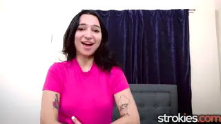 Indian Brunette Gives Her First POV Handjob