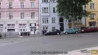 Petite Euro Teen Sucks Stranger While Husband Watches