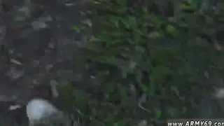 Military Recruits Share a Blowjob in a First-Time Threesome