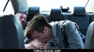 Stepfather Takes His Stepson for a Bareback Ride in the Car