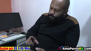 Busty Latina Cheats While Her Husband Watches Closely