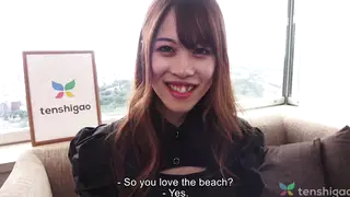 Japanese Wife Cheats With Blowjob and Handjob