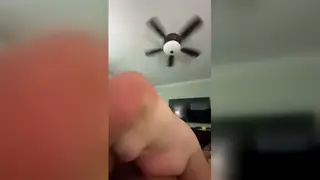 BBW Wife Rides to Orgasm While Husband Watches Nearby